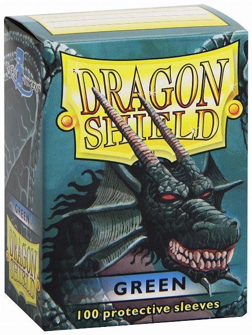 Dragon Shield Sleeves Standard Size - Green (100
Sleeves)