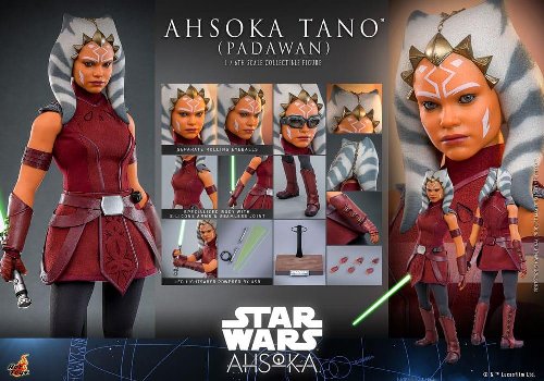 Star Wars: Ahsoka Hot Toys Masterpiece - Ahsoka Tano
(Padawan) 1/6 Φιγούρα Δράσης (27cm)