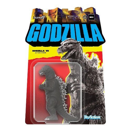 Godzilla Toho: ReAction - Godzilla Grayscale '55
Action Figure (10cm)