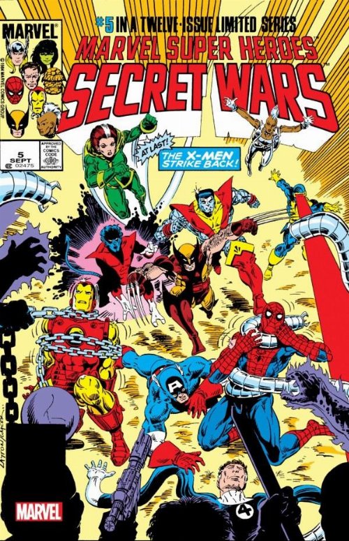 Marvel Super Heroes Secret Wars Facsimile
Edition #5