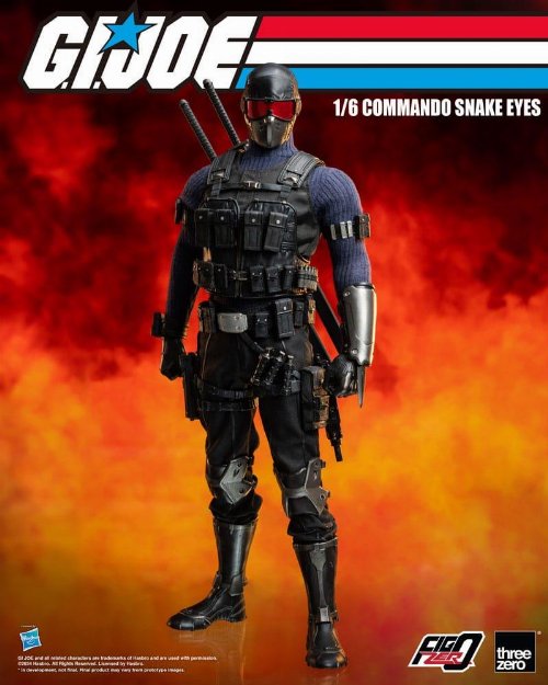 GI Joe: FigZero - Commando Snake Eyes 1/6 Φιγούρα
Δράσης (30cm)