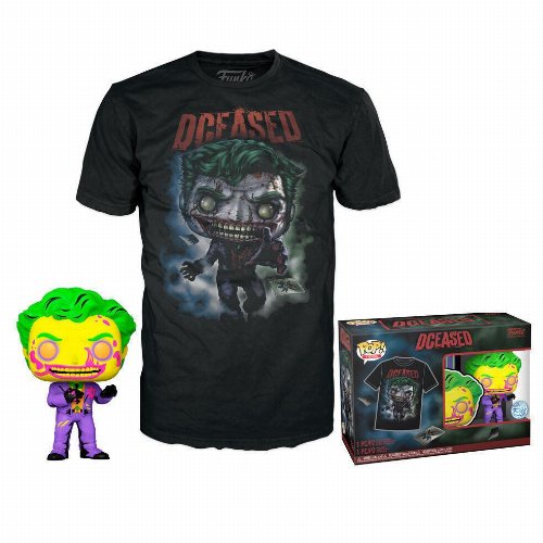 Συλλεκτικό Funko Box: DC Comics: DCeased - The Joker
(Black Light) POP! με T-Shirt