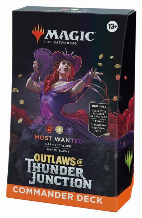 Magic the Gathering - Outlaws of Thunder Junction
Commander Deck (Most Wanted)