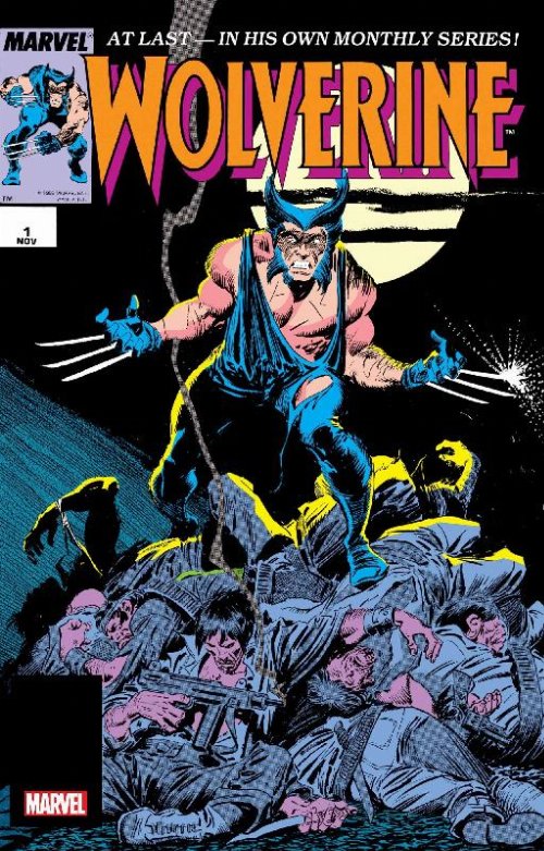 Τεύχος Κόμικ Wolverine #1 Claremont Facsimile Edition
Foil Variant Cover