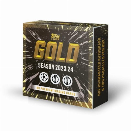 Topps - 2023-24 UEFA Club Competitions Gold Hobby Box
(80 Κάρτες)