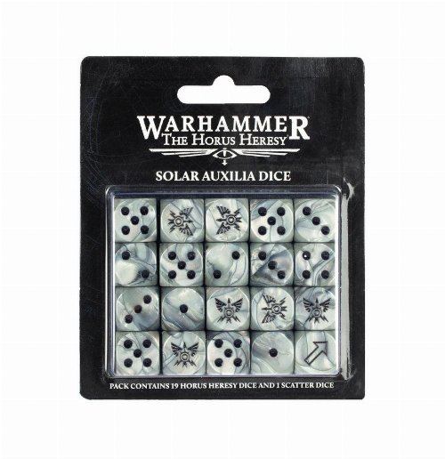 Warhammer The Horus Heresy - Solar Auxilia Dice
Pack