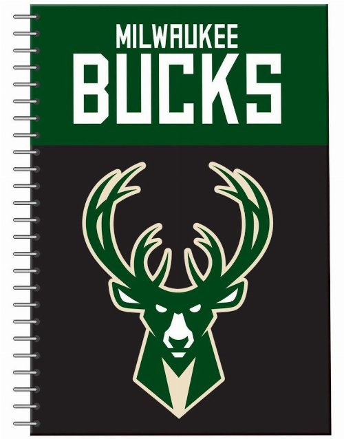 NBA - Milwaukee Bucks A4 Spiral
Notebook