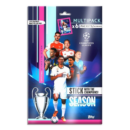Topps - 2023-24 UEFA Champions League Stickers
Multipack (48 Stickers)
