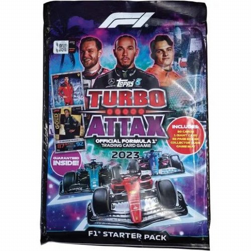 Topps - 2023 Turbo Attax Formula 1 Κάρτες Starter Pack
(20 Κάρτες + Άλμπουμ)