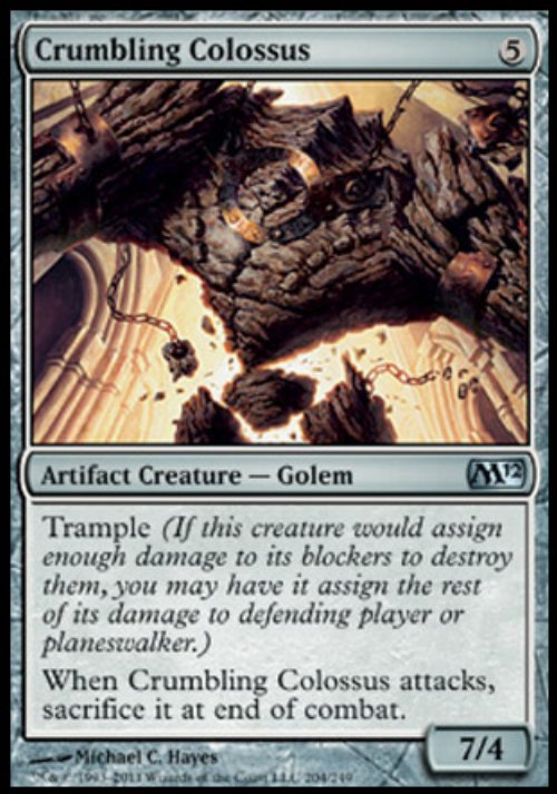 Crumbling Colossus - Foil