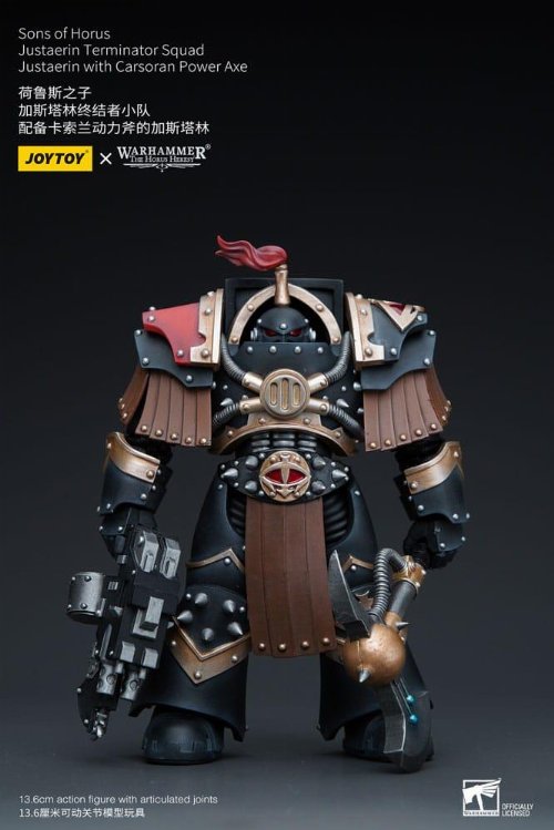 Warhammer The Horus Heresy - Sons of Horus
Justaerin Terminator Squad Justaerin with Carsoran Power Axe 1/18
Action Figure (12cm)