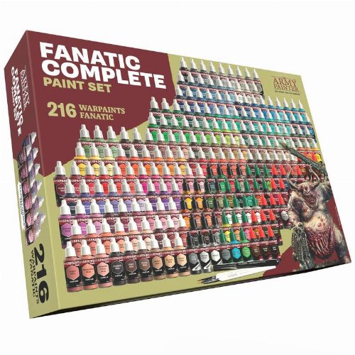 The Army Painter - Warpaints Fanatic: Complete
Paint Set (216 Paints)