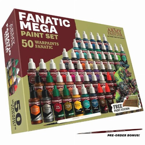 The Army Painter - Warpaints Fanatic: Mega Paint
Set (50 Paints)