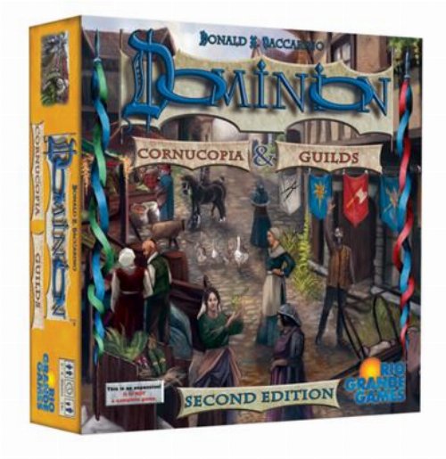 Expansion Dominion: Guilds & Cornucopia (2nd
Edition)