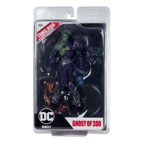 DC Direct: Gold Label - Ghost of Zod (Ghosts of
Krypton) Action Figure (18cm) Includes Comic
Book