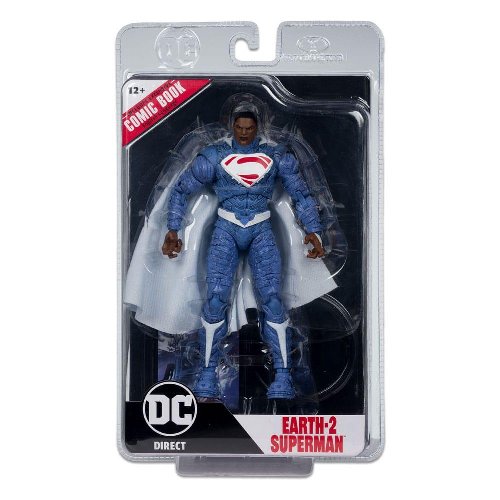 DC Direct: Gold Label - Earth-2 Superman (Ghosts
of Krypton) Action Figure (18cm) Includes Comic
Book