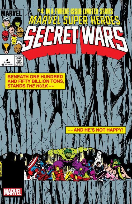Marvel Super Heroes Secret Wars #4 Facsimile
Edition Foil Variant Cover