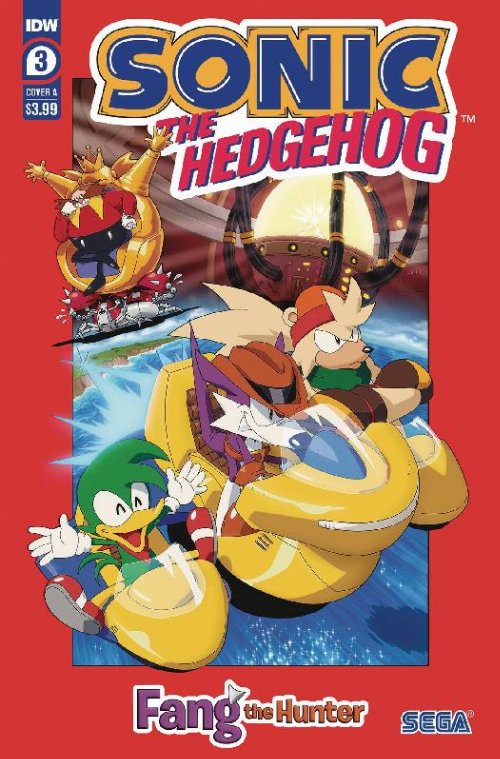 Τεύχος Κόμικ Sonic The Hedgehog: Fang The Hunter
#3