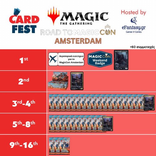 CardFest 2024: Magic Modern Tournament Road to
Amsterdam MagicCon