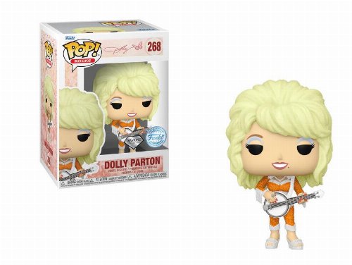 Φιγούρα Funko POP! Rocks: Music - Dolly Parton
(Diamond Collection) #268 (Exclusive)