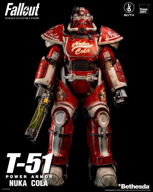 Fallout - T-51 Nuka Cola Power Armor 1/6 Action
Figure (37cm)
