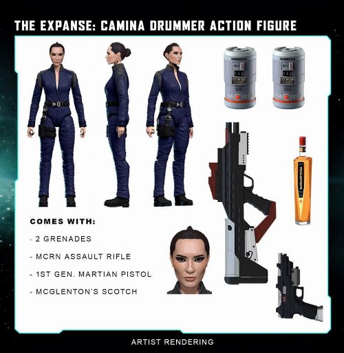 The Expanse - Camina Drummer Action Figure
(20cm)