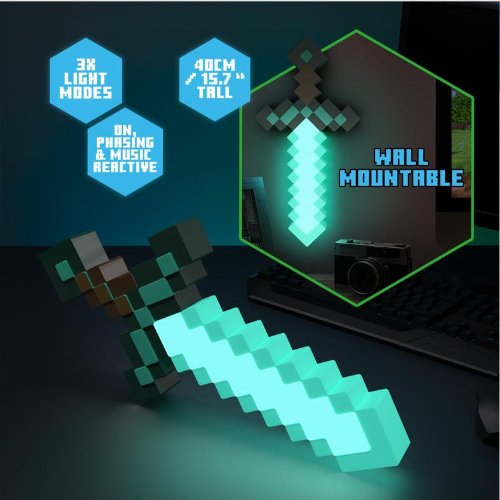 Minecraft - Diamond Sword Φωτιστικό
(40cm)
