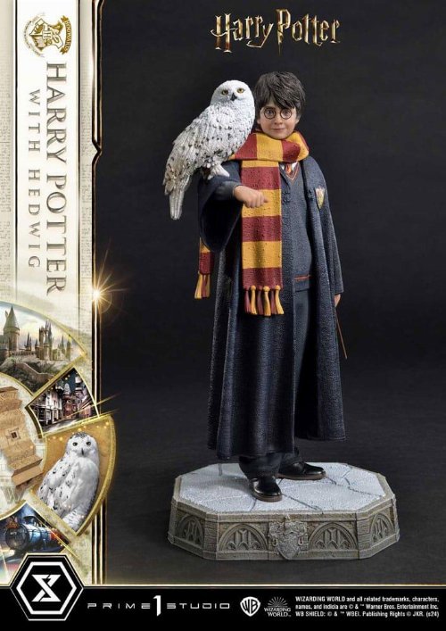 Harry Potter: Prime Collectibles - Harry Potter
with Hedwig 1/6 Statue Figure (28cm)