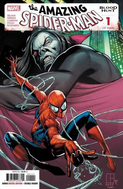 Τεύχος Κόμικ The Amazing Spider-Man Blood Hunt
#1