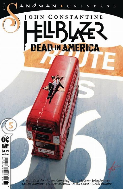 Τεύχος Κόμικ John Constantine Hellblazer Dead In
America #5 (OF 8)