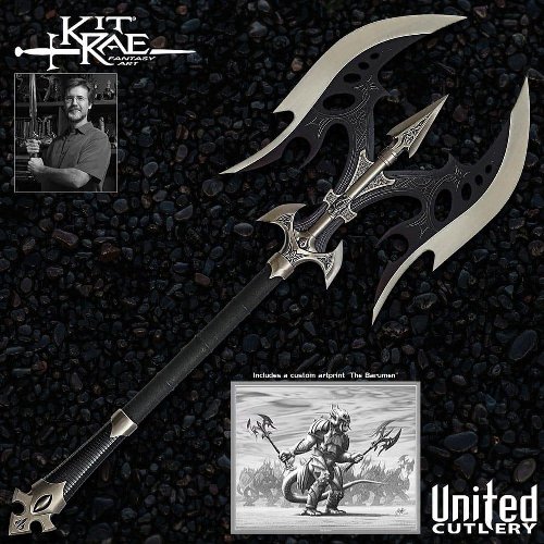 Kit Rae: Swords of the Ancients - Black Legion Battle
Axe 1/1 Ρέπλικα (89cm)