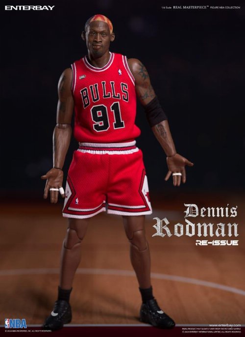 NBA Collection: Real Masterpiece - Dennis Rodman 1/6
Φιγούρα Δράσης (33cm) Limited Retro Edition