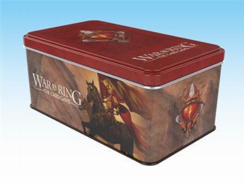 War of the Ring: Card Box and Sleeves (Red Bannerman
Edition)