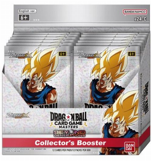 Dragon Ball Super Card Game - BT24 Beyond Generation
Collector's Booster Box (12 Packs)