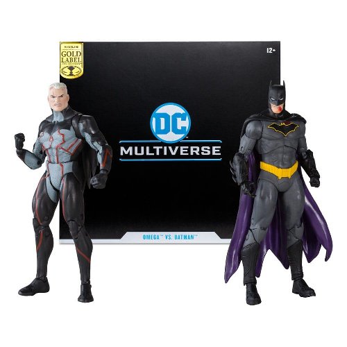DC Collector: Gold Label - Unmasked Omega &
Bloody Batman 2-Pack Action Figures (18cm)