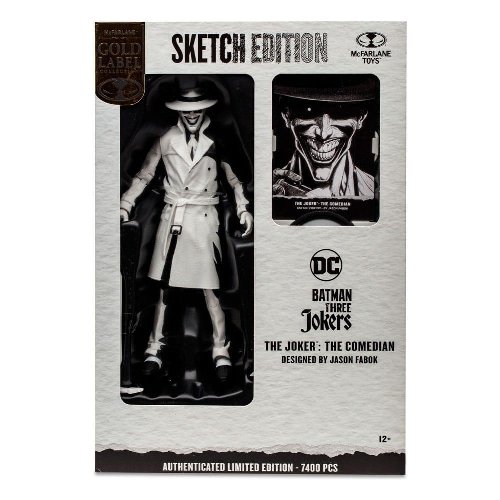 DC Multiverse: Gold Label - The Joker The
Comedian Sketch Edition Action Figure (18cm)
LE7400