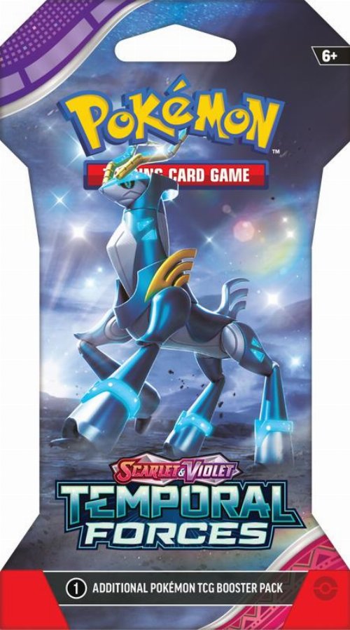 Pokemon TCG Scarlet & Violet Temporal Forces -
Sleeved Booster