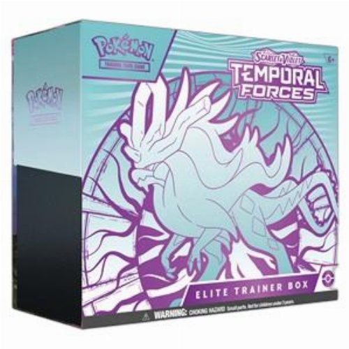 Pokemon TCG Scarlet & Violet Temporal Forces -
Elite Trainer Box (Walking Wake)