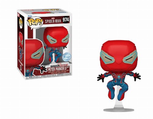 Figure Funko POP! Marvel: Spider-Man 2 - Peter
Parker (Velocity Suit) #974 (Exclusive)