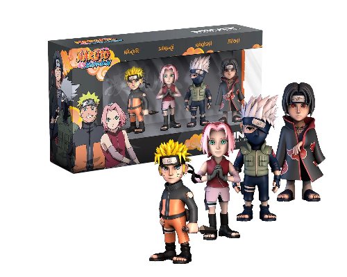 Naruto Shippuden: Minix - Naruto, Sakura,
Kakashi, Itachi 4-Pack Statue Figures (12cm)