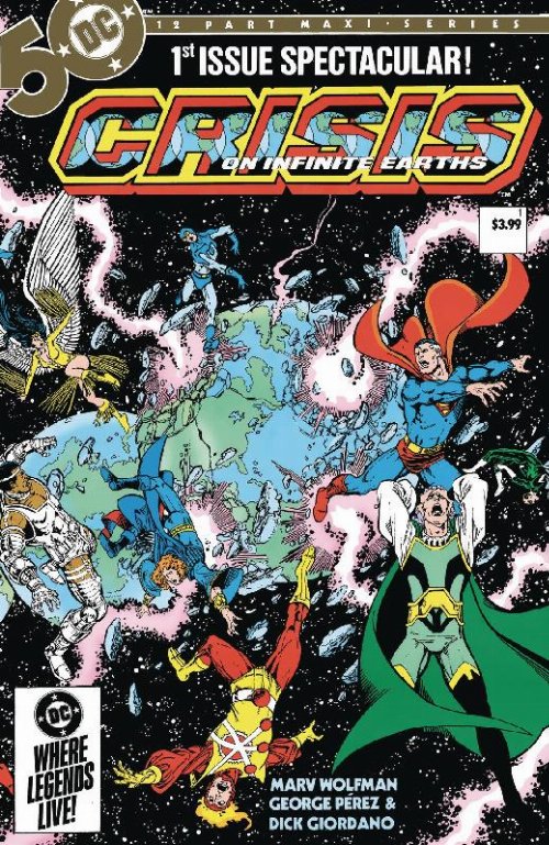 Τεύχος Κόμικ Crisis On Infinite Earths #1 (Of 12)
Facsimile Edition
