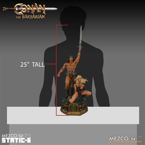 Conan: Static-6 - Conan the Barbarian (1982) 1/6
Φιγούρα Αγαλματίδιο (63cm)