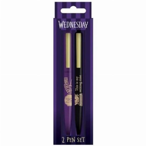 Wednesday - Nevermore 2-Pack Pen
Set