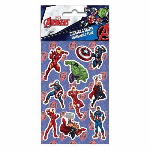 Marvel - Avengers Sticker Sheets (96
pieces)