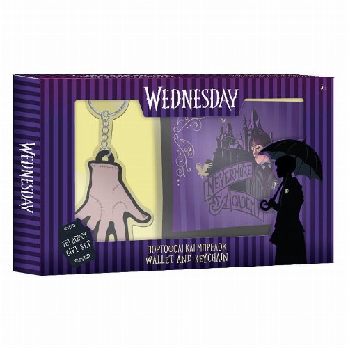 Wednesday - Gift Set (Wallet +
Keychain)