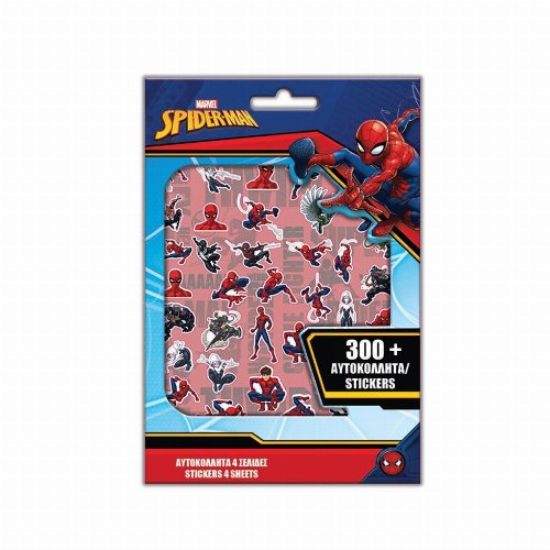 Marvel - Spider-Man Sticker Sheets (300
pieces)