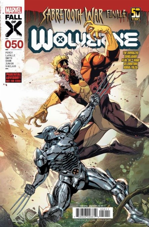 Τεύχος Κόμικ Wolverine #50