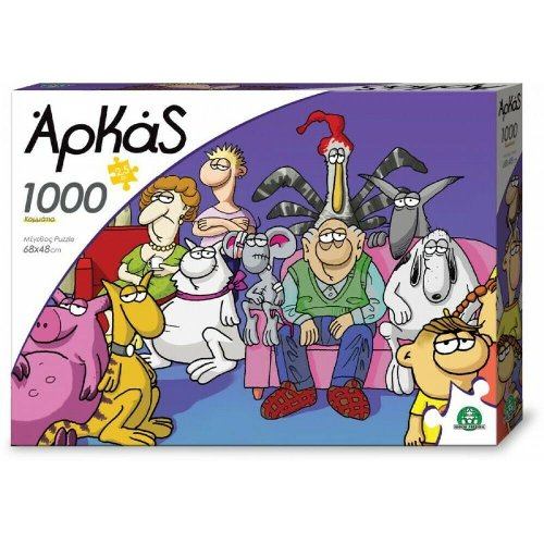 Puzzle 1000 pieces - Αρκάς: ΗΡΩΕΣ
Α