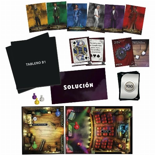 Board Game Clue Escape: The Illusionist's
Club