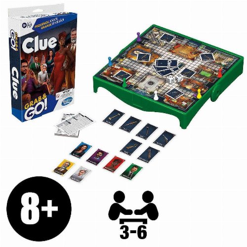 Board Game Cluedo: Grab &
Go